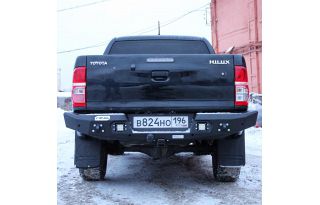 Rival 4x4 Rear 6mm Aluminum Bumper